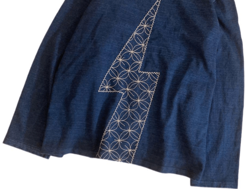 Kapital Kountry IDG High-density jersey Thunder Sashiko Cardigan Size US M / EU 48-50 / 2 - 6 Thumbnail
