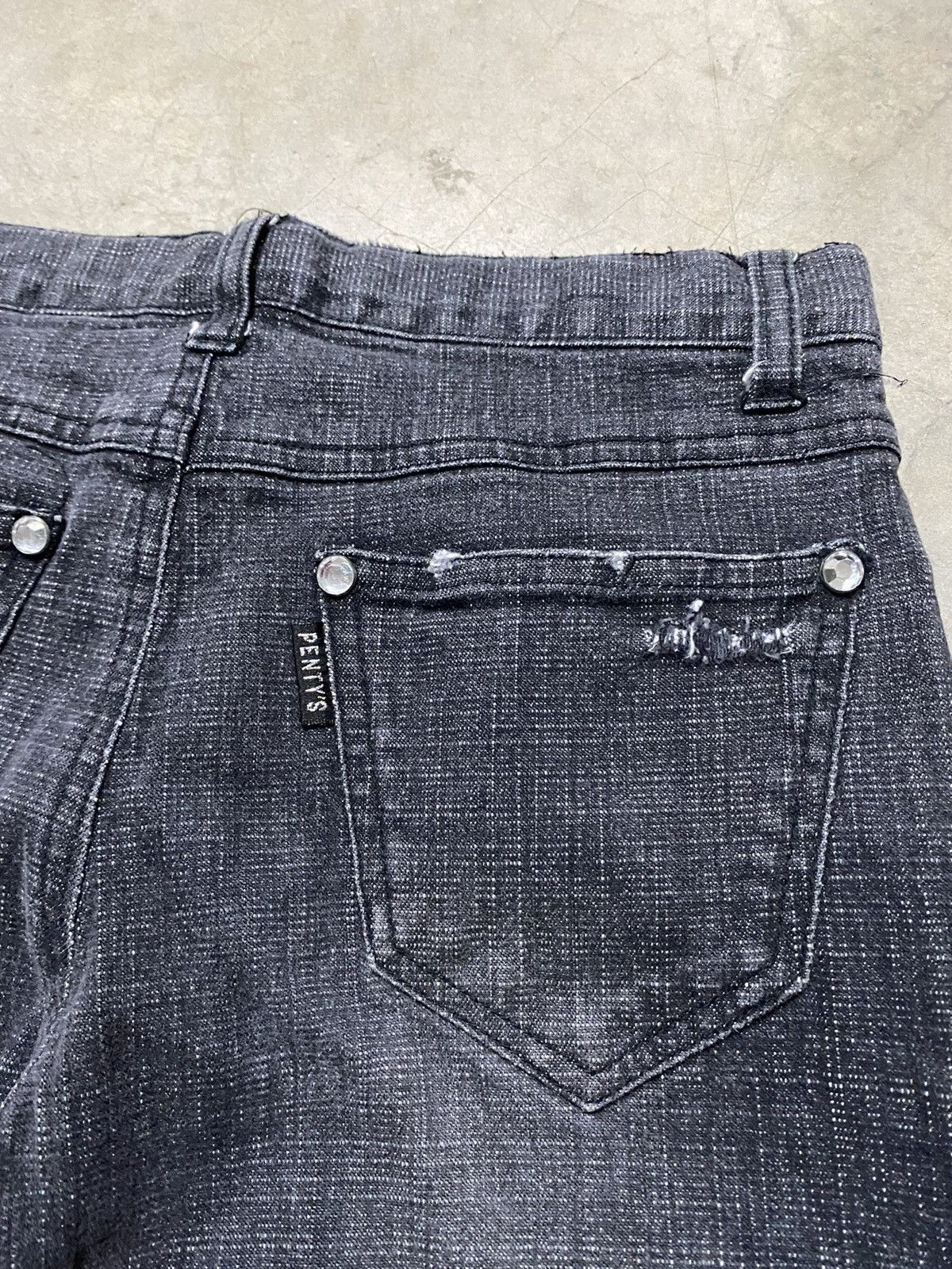 Hysteric Glamour × If Six Was Nine × Le Grande Bleu (L.G.B.) Flare Jeans Japanese Penty’s Stretch Denim p91 Size 27" / US 4 / IT 40 - 12 Thumbnail