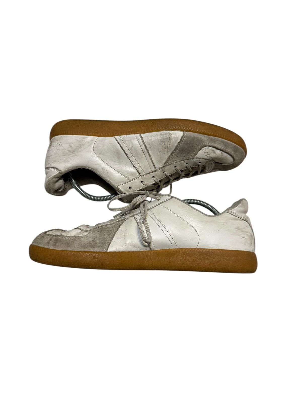Vintage GAT Margiela style BW-sport 285 leather trainers shoes Size US 11.5 / EU 44-45 - 2 Thumbnail