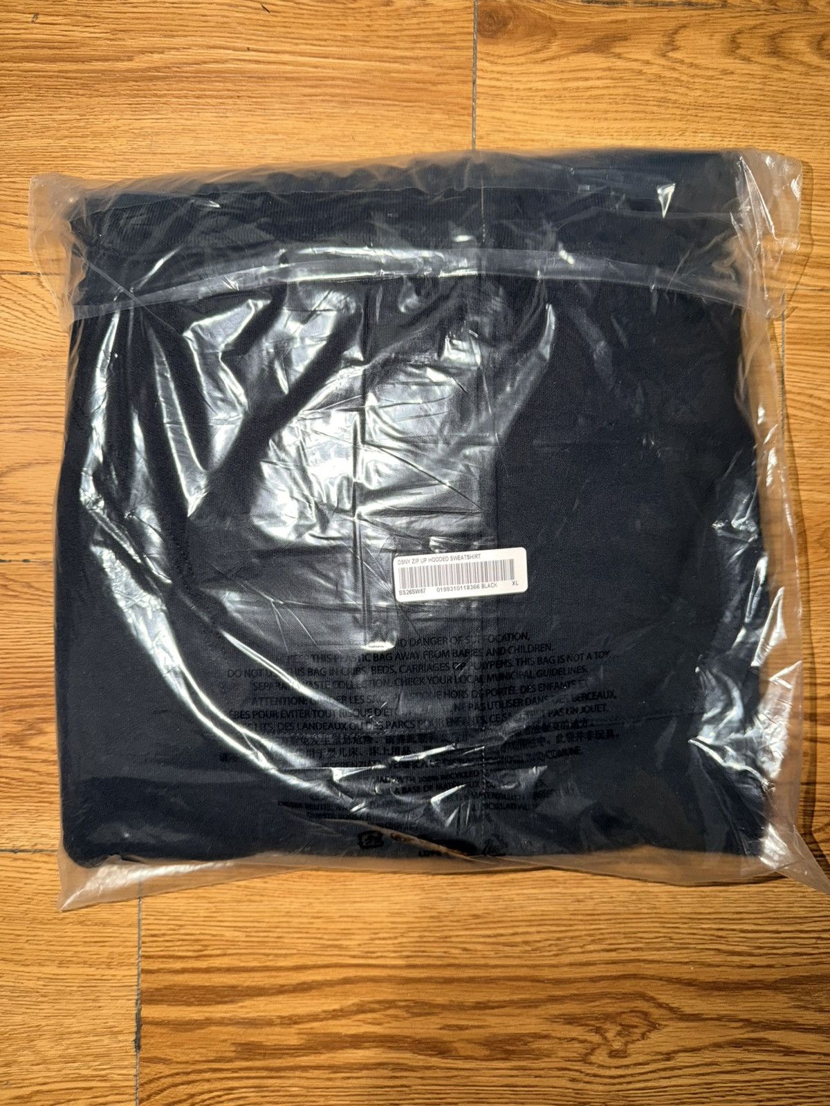 Supreme Supreme DSNY Zip Up Hooded Sweatshirt Black Size XL Size US XL / EU 56 / 4 - 2 Thumbnail