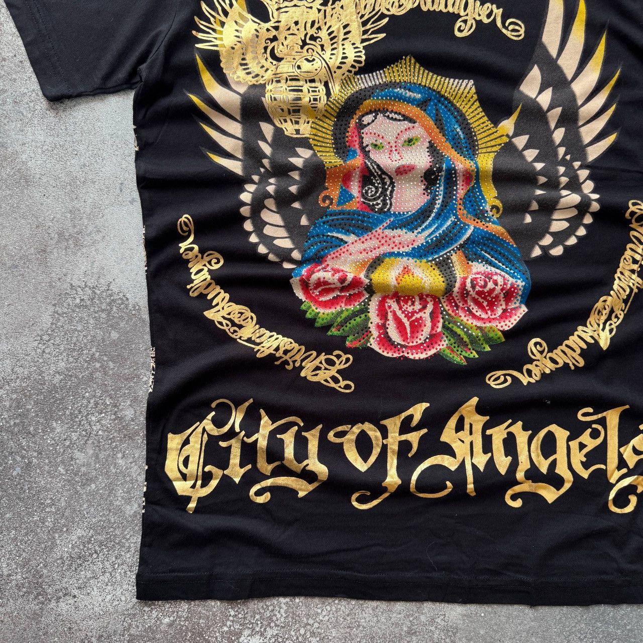 Christian Audigier Christian Audigier (Ed Hardy) Rhinestones Y2K T-Shirt Size US M / EU 48-50 / 2 - 6 Thumbnail