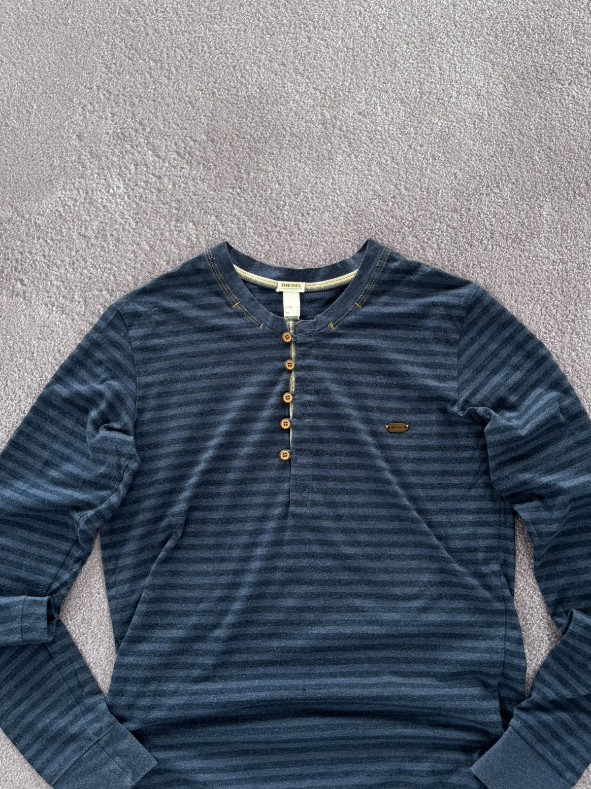 Diesel 00s Diesel Y2K Indian Vibe Button Up Long Sleeve Top Size S / US 4 / IT 40 - 2 Thumbnail