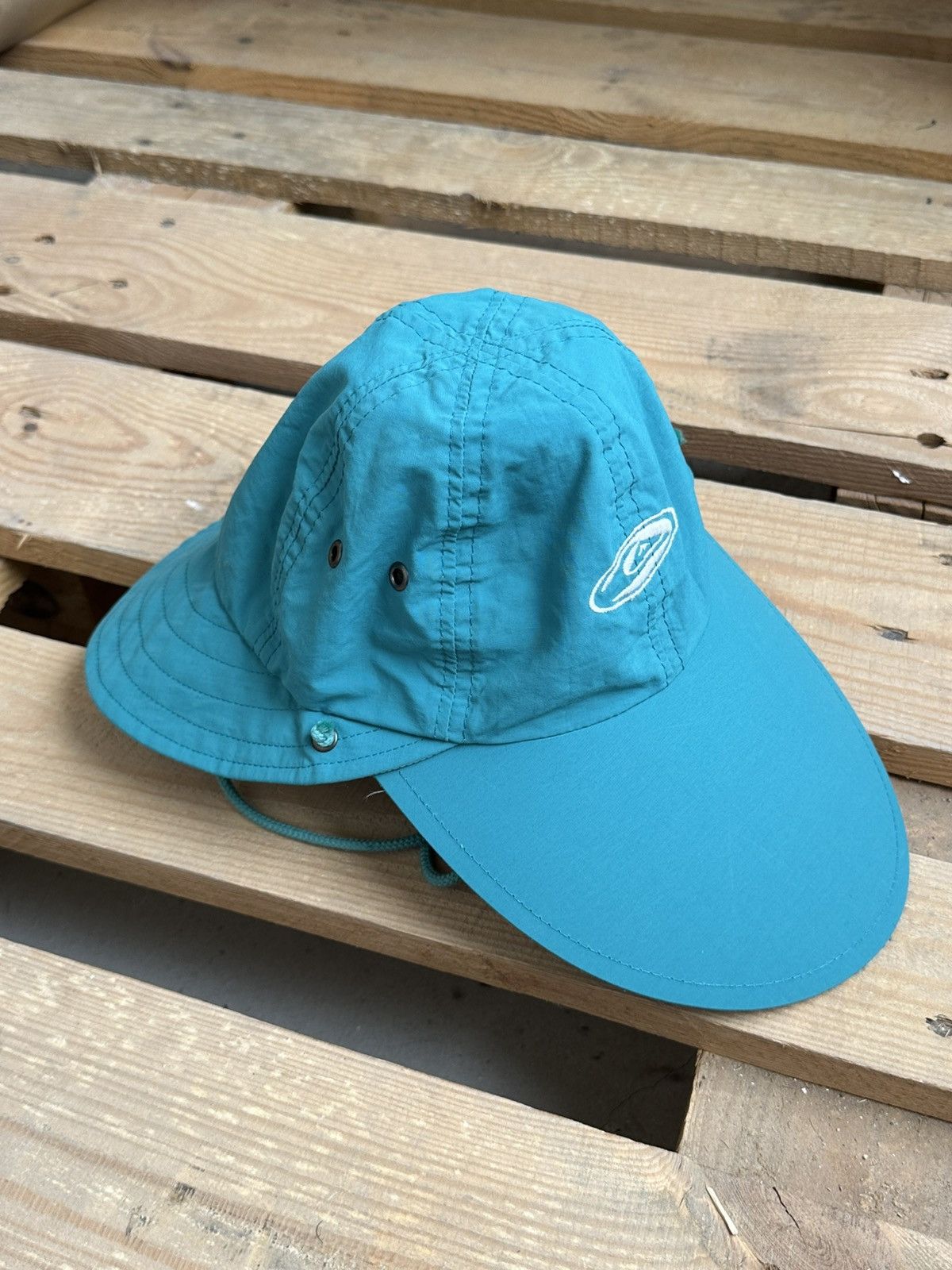 Quiksilver Vintage Quiksilver Turquoise Panama-Cap Size ONE SIZE - 4 Thumbnail