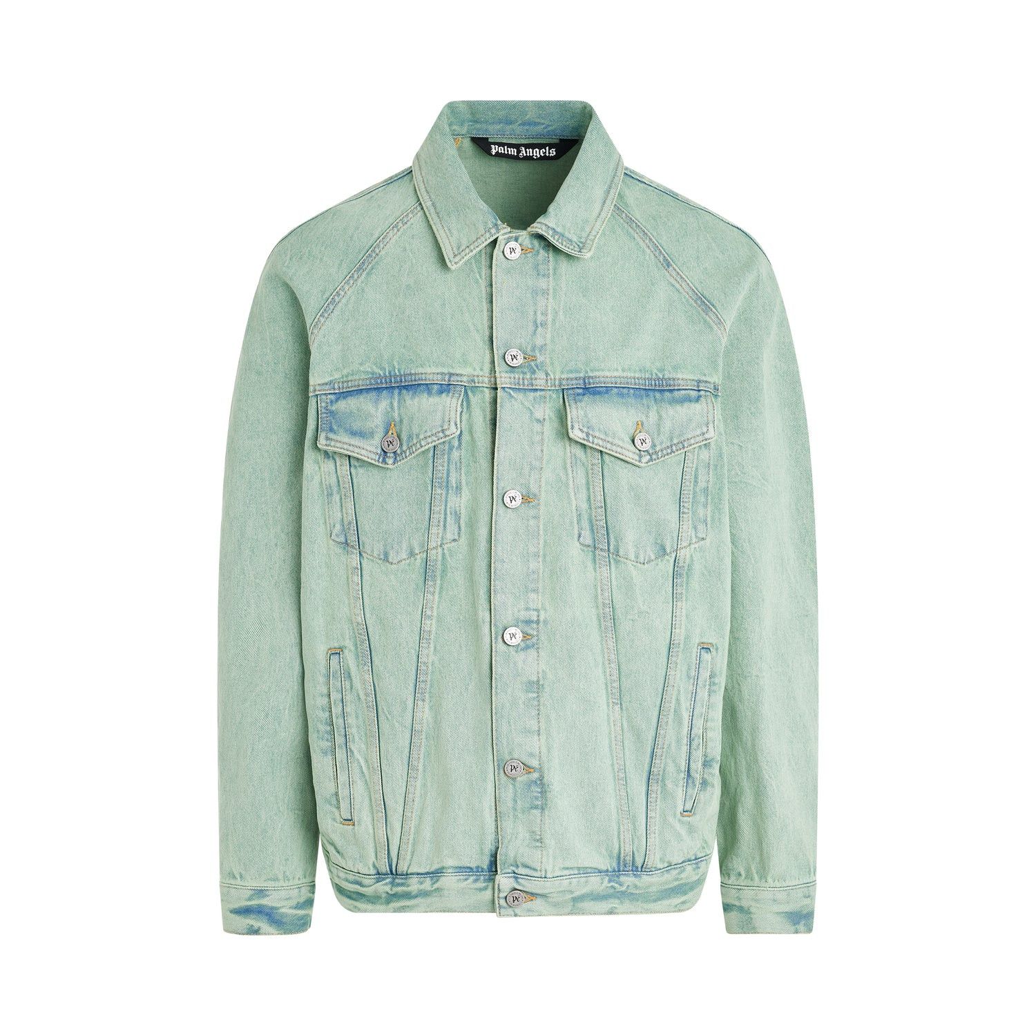Palm Angels o1mris0824 Denim Jacket in Denim Size US M / EU 48-50 / 2 - 1 Thumbnail