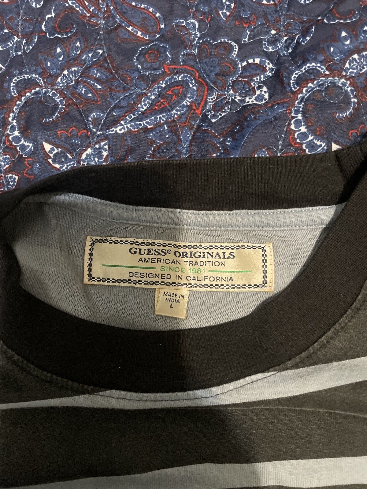 Guess GUESS Oversized Los Angeles T-Shirt Size US L / EU 52-54 / 3 - 3 Thumbnail