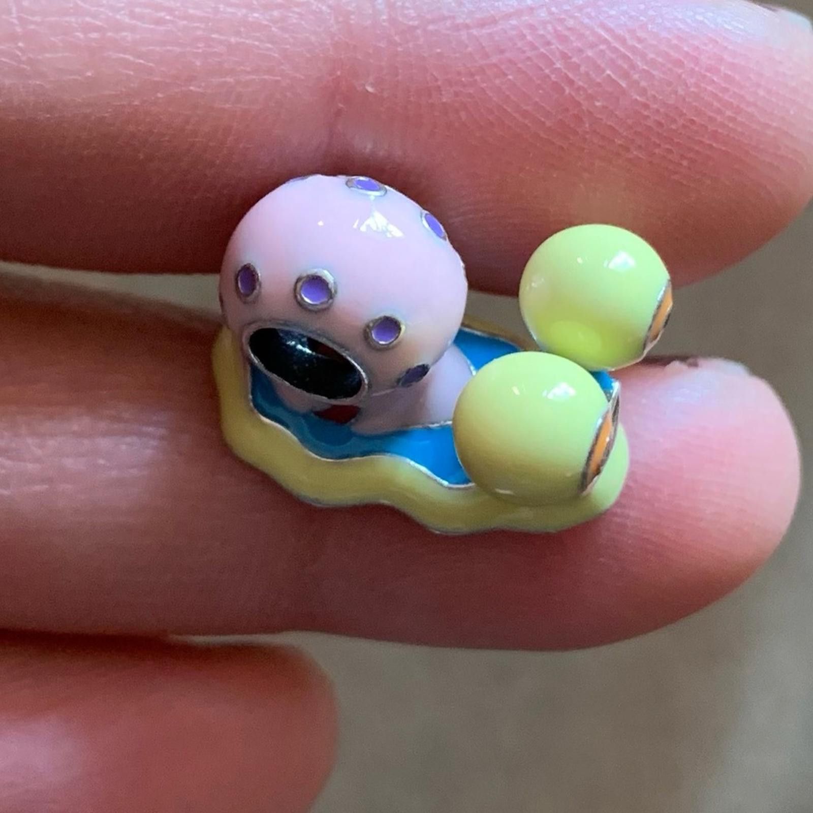 Designer NWOT Gary the Snail from SpongeBob SquarePants Charm Silver Size ONE SIZE - 6 Thumbnail