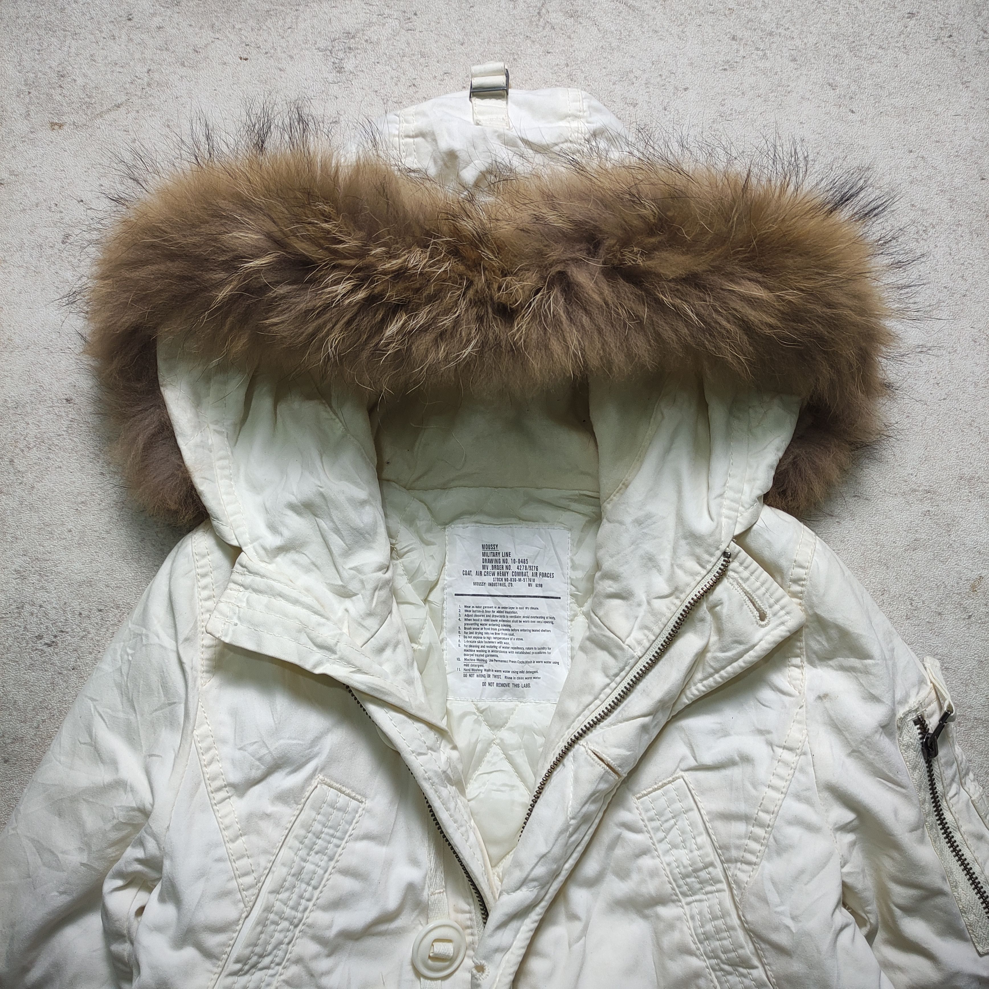 Japanese Brand × Le Grande Bleu (L.G.B.) × MOUSSY Moussy Fur Military Jacket style L.G.B ifsixwasnine Size US M / EU 48-50 / 2 - 10 Thumbnail