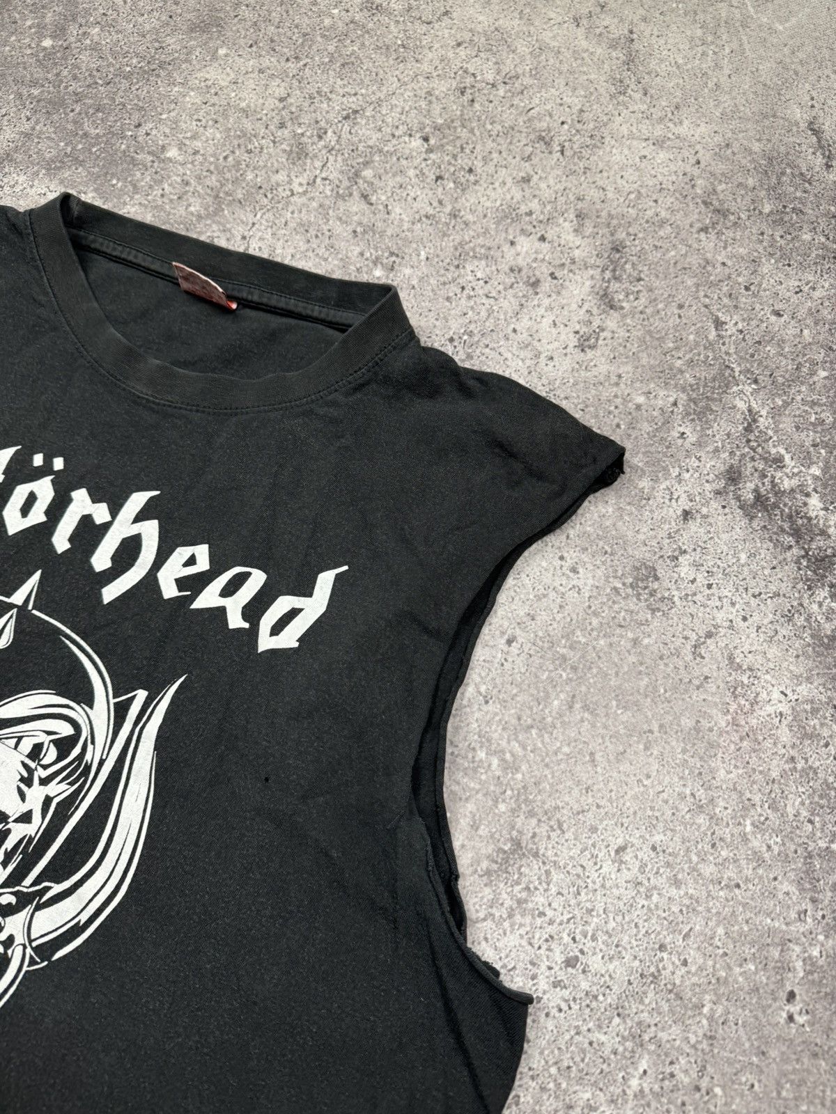 Band Tees Vintage Thrashed Motörhead Tank Top Band Sleeveless tee Size US L / EU 52-54 / 3 - 3 Thumbnail