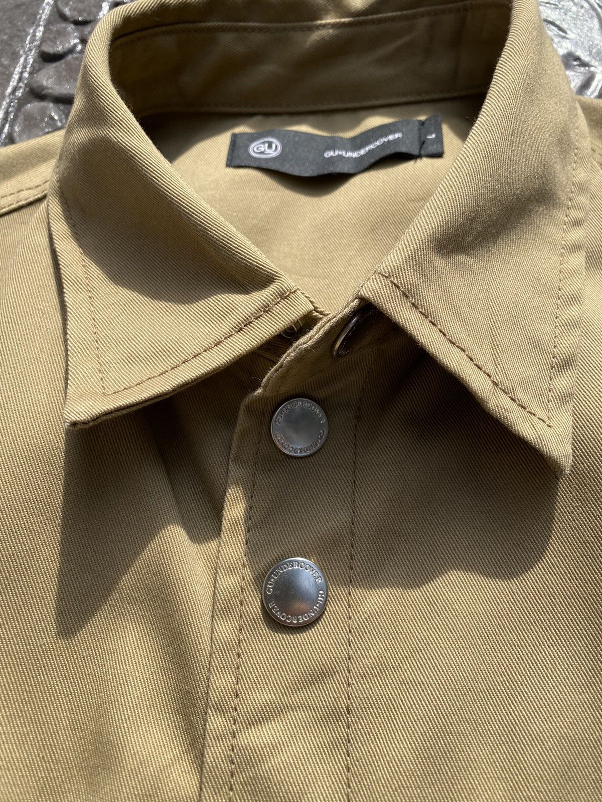 GU × Undercover F/W21 GU x UNDERCOVER Military Field Distressing Jacket Size US L / EU 52-54 / 3 - 10 Thumbnail