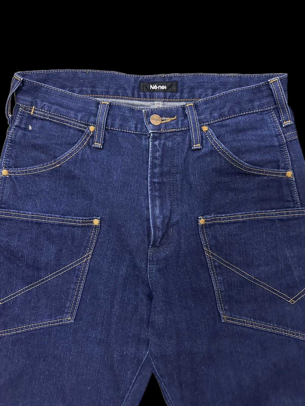 Issey Miyake × Ne-Net × Wrangler SALE🚨 Ne-net X Wrangler Big Side Pocket Denim Size US 30 / EU 46 - 3 Thumbnail