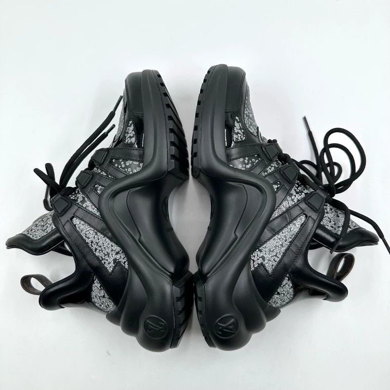 Louis Vuitton Louis Vuitton Black Gypsophila Arch Dad Shoes Size US 5 / IT 35 - 9 Thumbnail