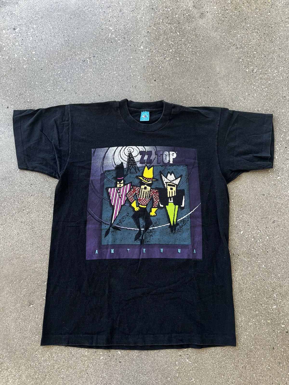 Band Tees × Vintage Vintage ZZ Top antenna world tour Size US XL / EU 56 / 4 - 1 Thumbnail