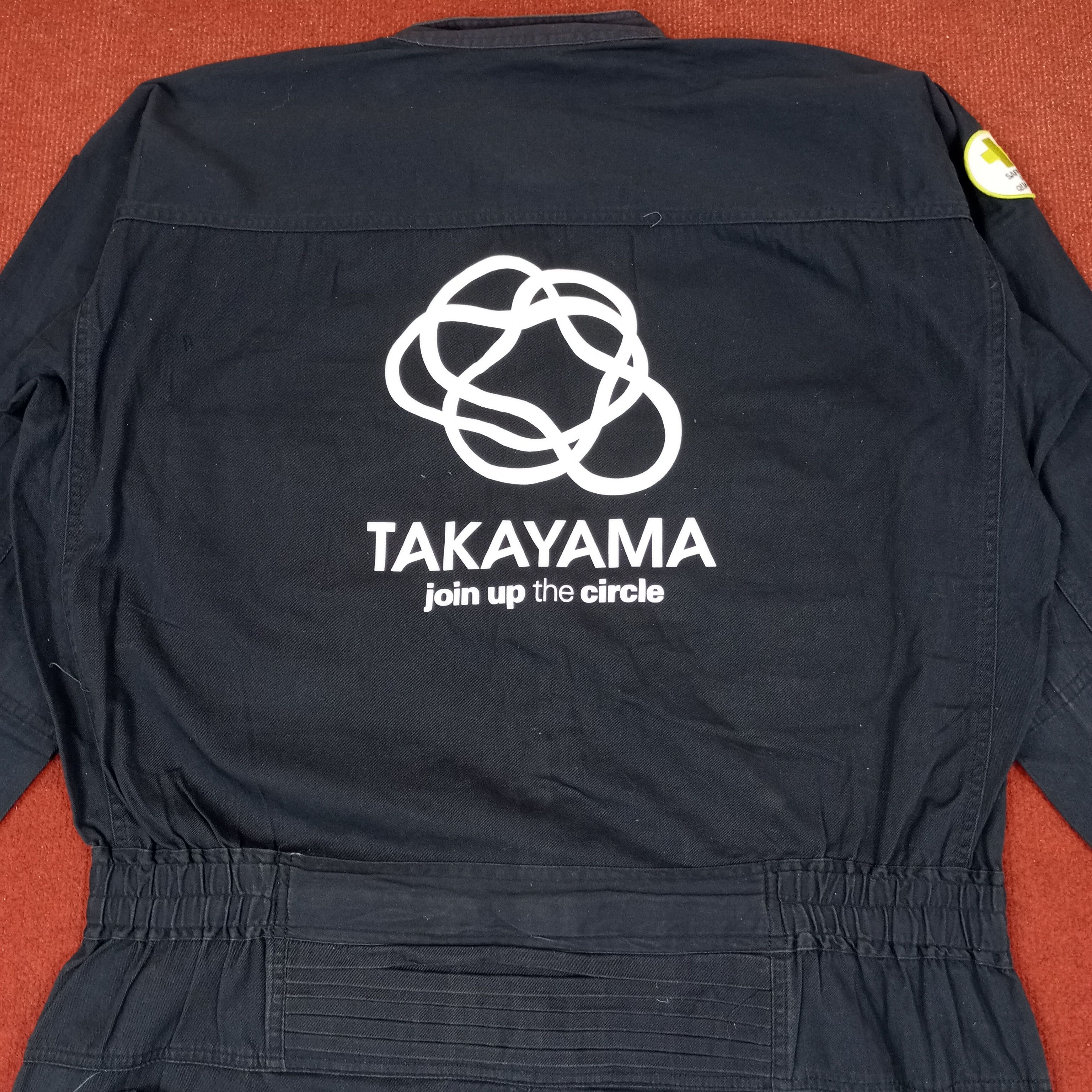Japanese Brand × Vintage Takayama Japanese Workwear Coverall Jacket c215n14 Size US XL / EU 56 / 4 - 2 Thumbnail