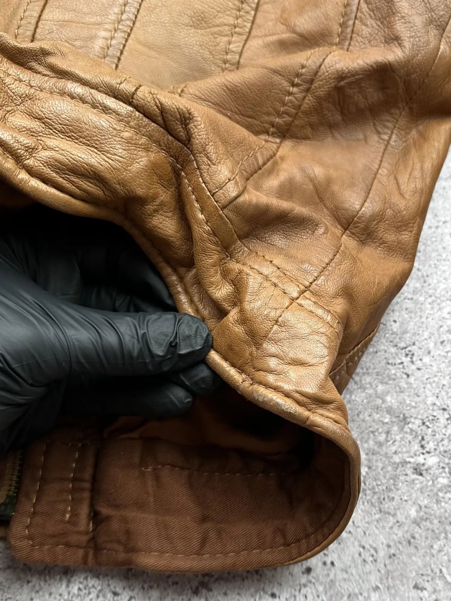 Japanese Brand Vintage Leather Jacket C171(V49) Size M / US 6-8 / IT 42-44 - 8 Thumbnail