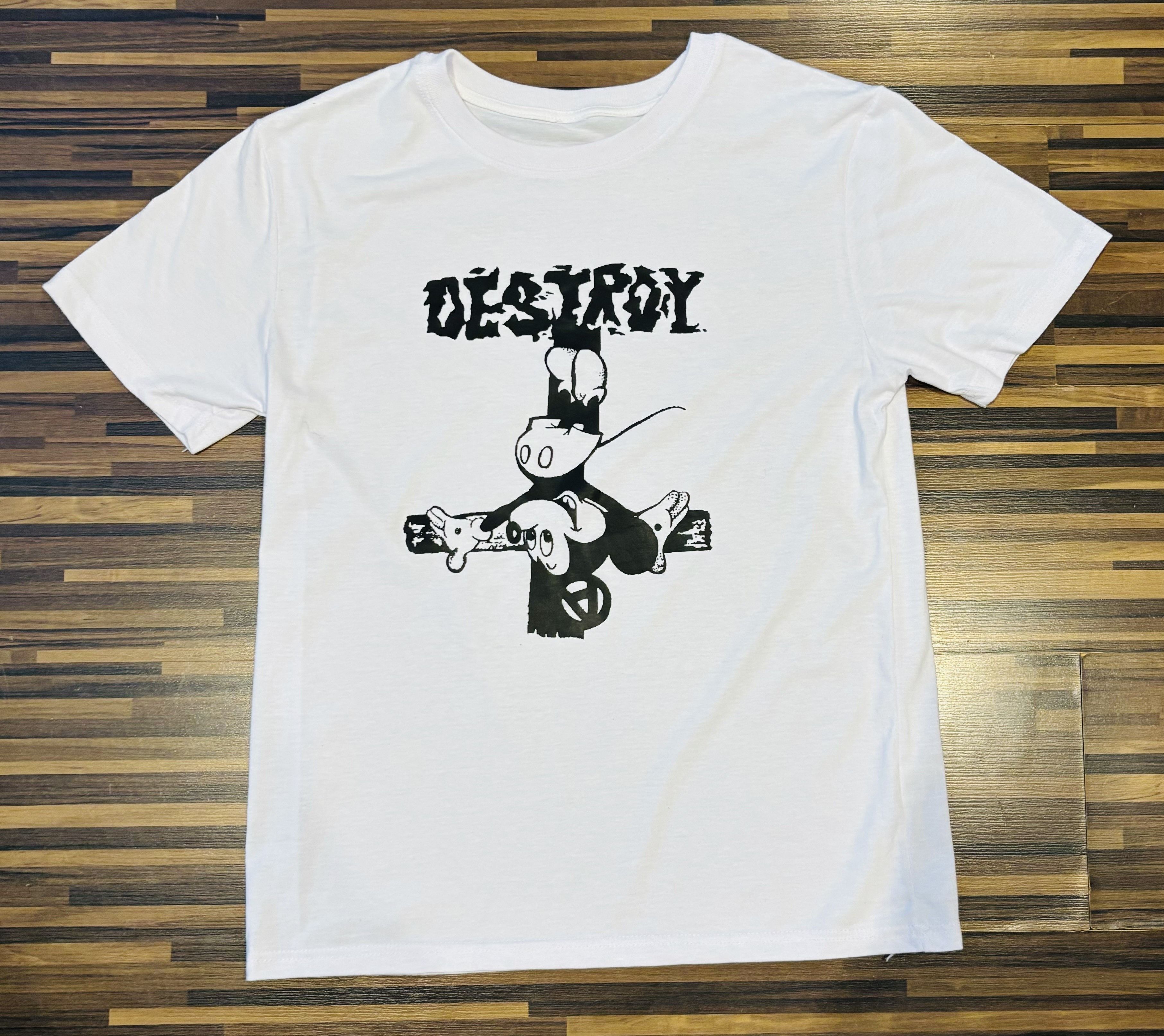 Mickey Mouse × Vintage Mickey Mouse archive Destroy T-shirt Size US M / EU 48-50 / 2 - 2 Thumbnail