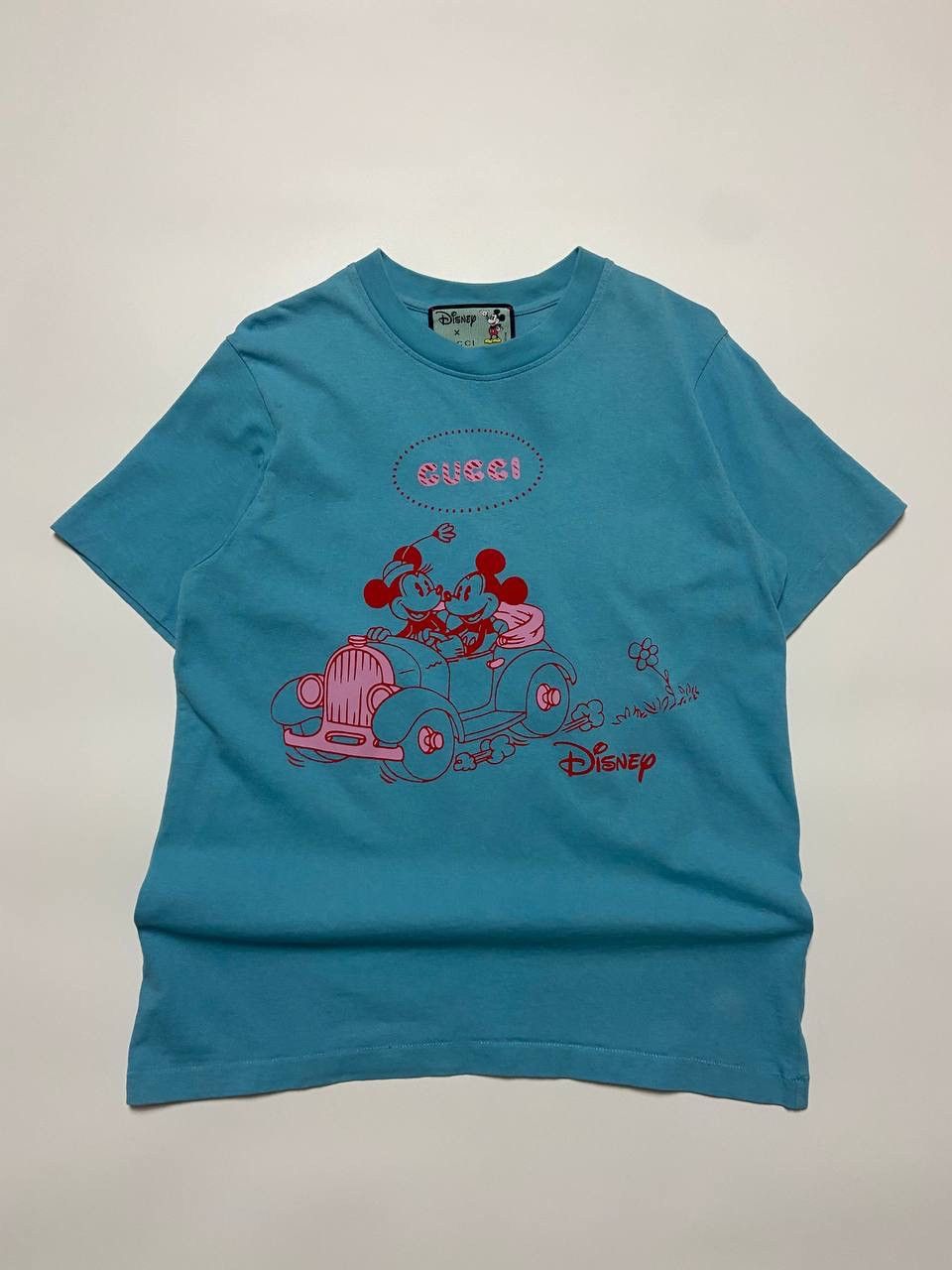 Disney × Gucci Luxury Gucci x Disney Mickey Mouse T-Shirt Women’s Rare Tee Size S / US 4 / IT 40 - 1 Thumbnail