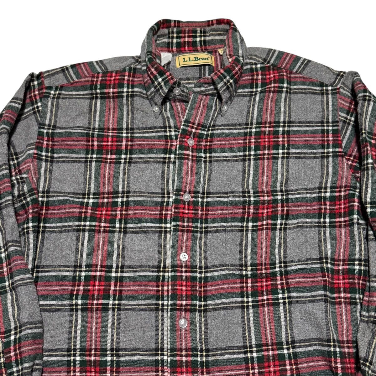 L.L. Bean Vintage L.L. Bean Plaid Flannel Button Down Shirt Men's M Size US M / EU 48-50 / 2 - 2 Thumbnail