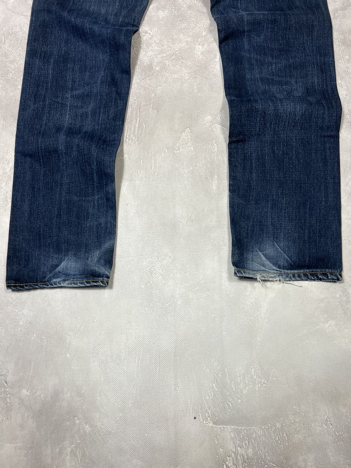Carhartt Carhartt Vintage Indigo Denim Pants Leather Tab Size US 31 - 4 Thumbnail