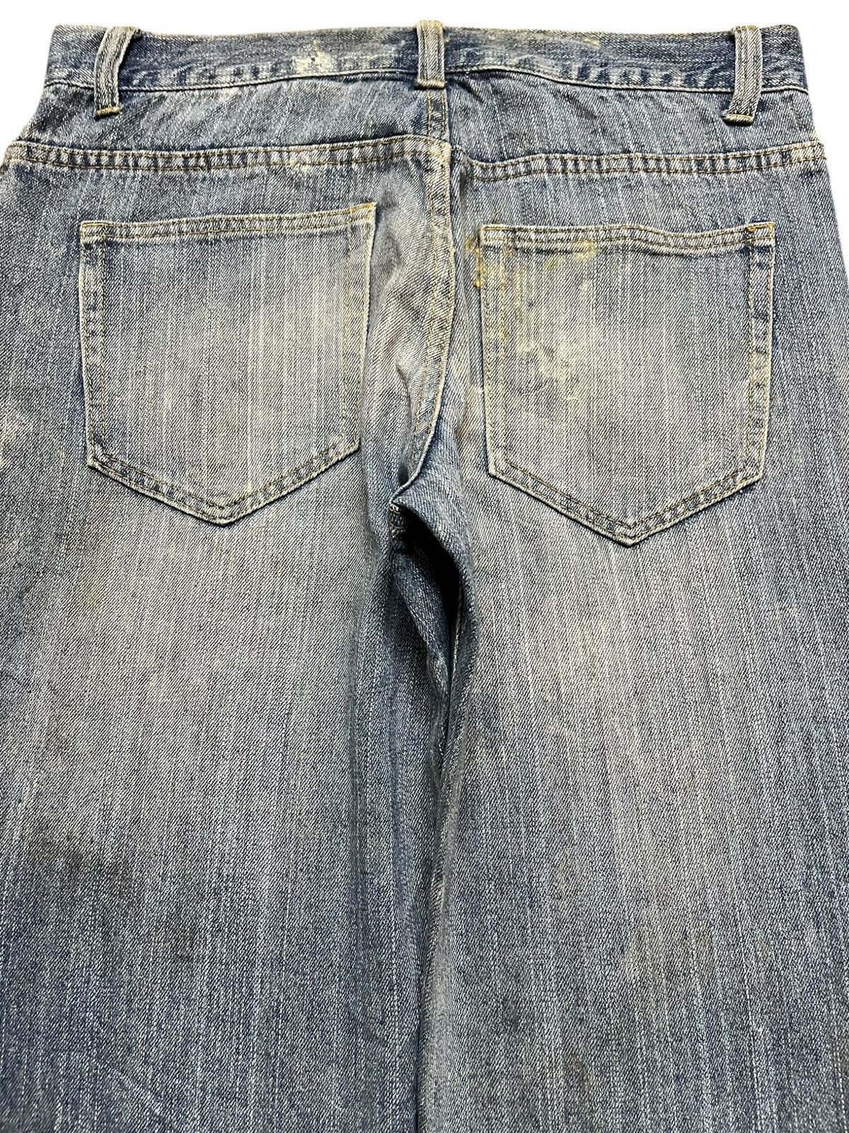 Japanese Brand Vintage Nylaus Clothing Faded Straight Leg Denim Size US 32 / EU 48 - 7 Thumbnail