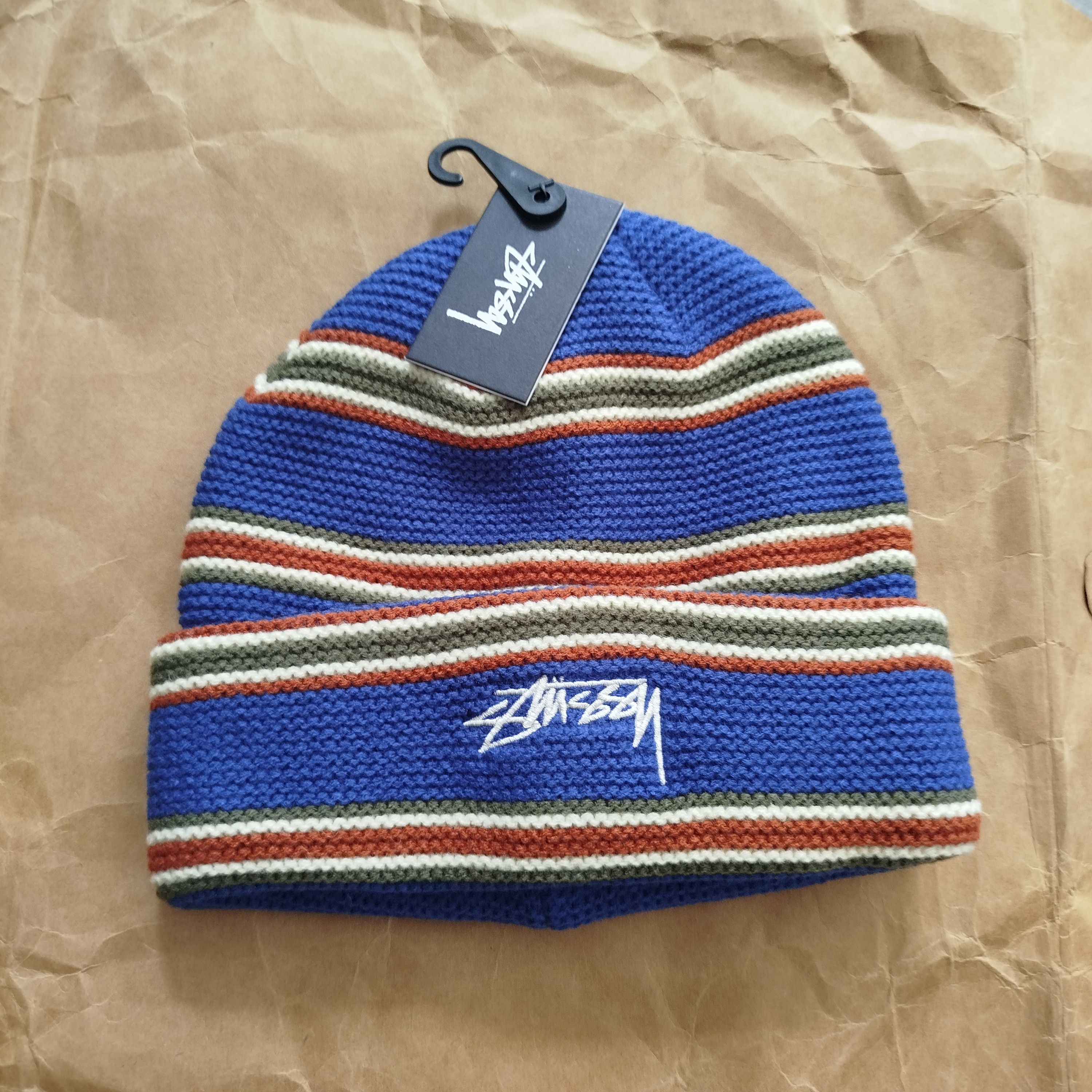 ★STUSSY★ATHLETIC STRIPED CUFF BEANIE s-l1200.jpg