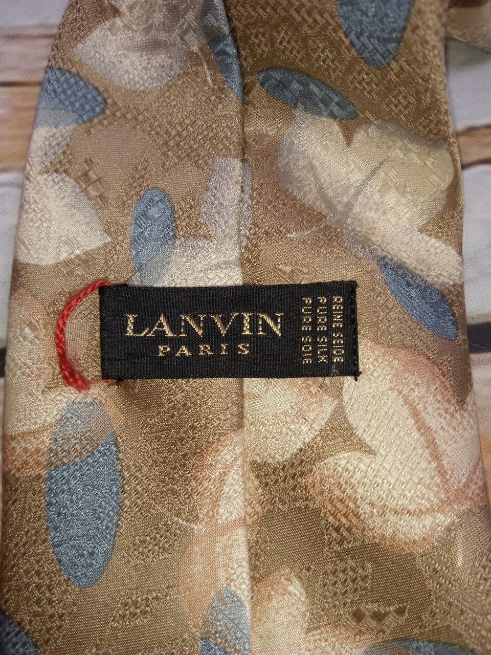 Lanvin Lanvin Paris Silk Tie Made in France Size ONE SIZE - 3 Thumbnail