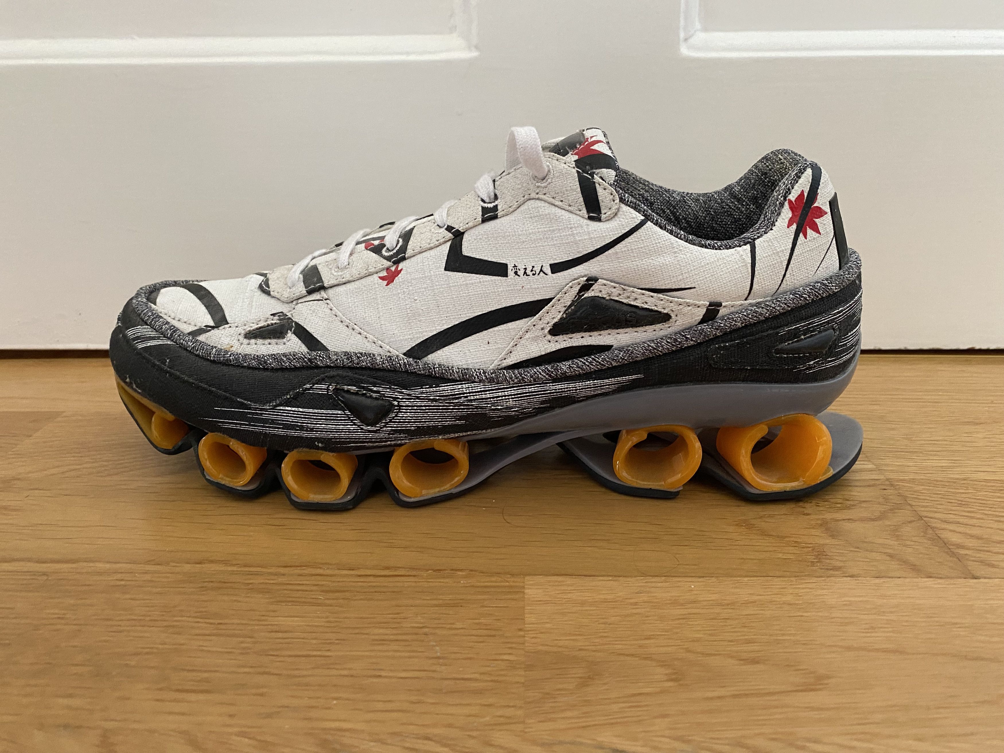 raf simons adidas flip flops