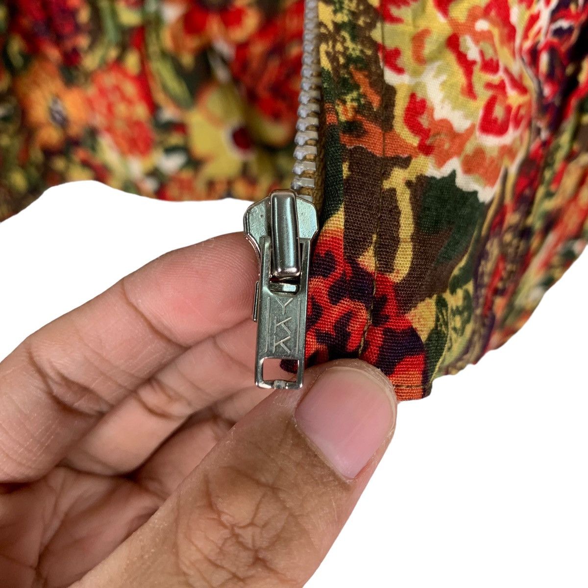 Japanese Brand HI-TECH Florals Design Zipper Hoodie Jacket #0877-C39 Size M / US 6-8 / IT 42-44 - 17 Thumbnail