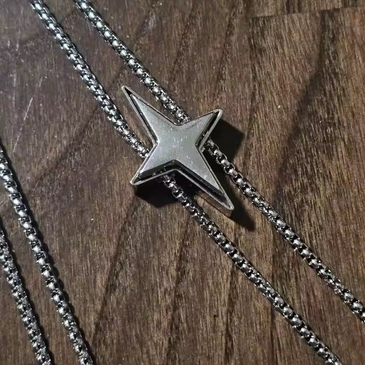 Vintage Star Design Alloy Bolo Tie Size ONE SIZE - 6 Thumbnail