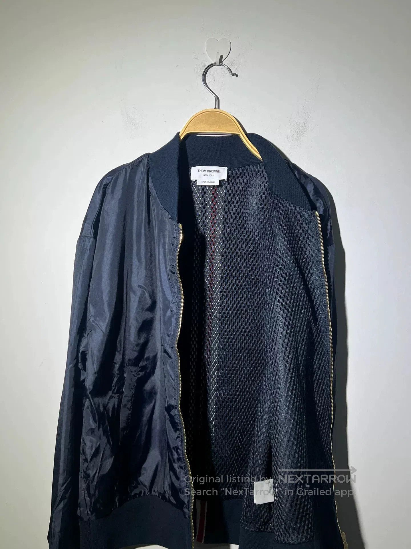 Thom Browne Thom Browne Men's Baseball Jacket. Size US L / EU 52-54 / 3 - 8 Thumbnail