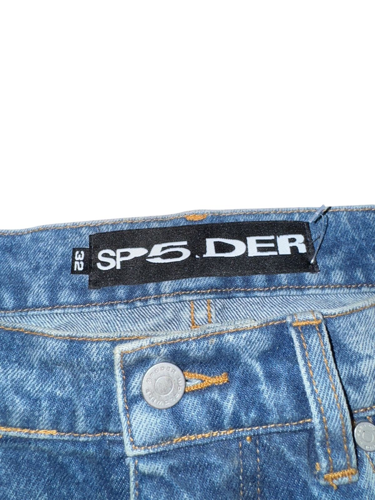 Sp5der Beluga Light Wash Jeans - Size 32
