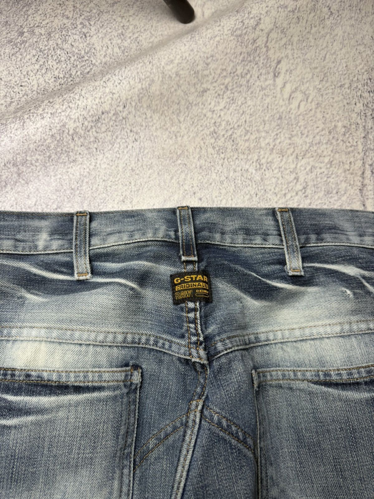 G-Star Vintage G Star Raw Denim Streetwear Jeans Japanese Y2K 34 Size US 34 / EU 50 - 25 Thumbnail
