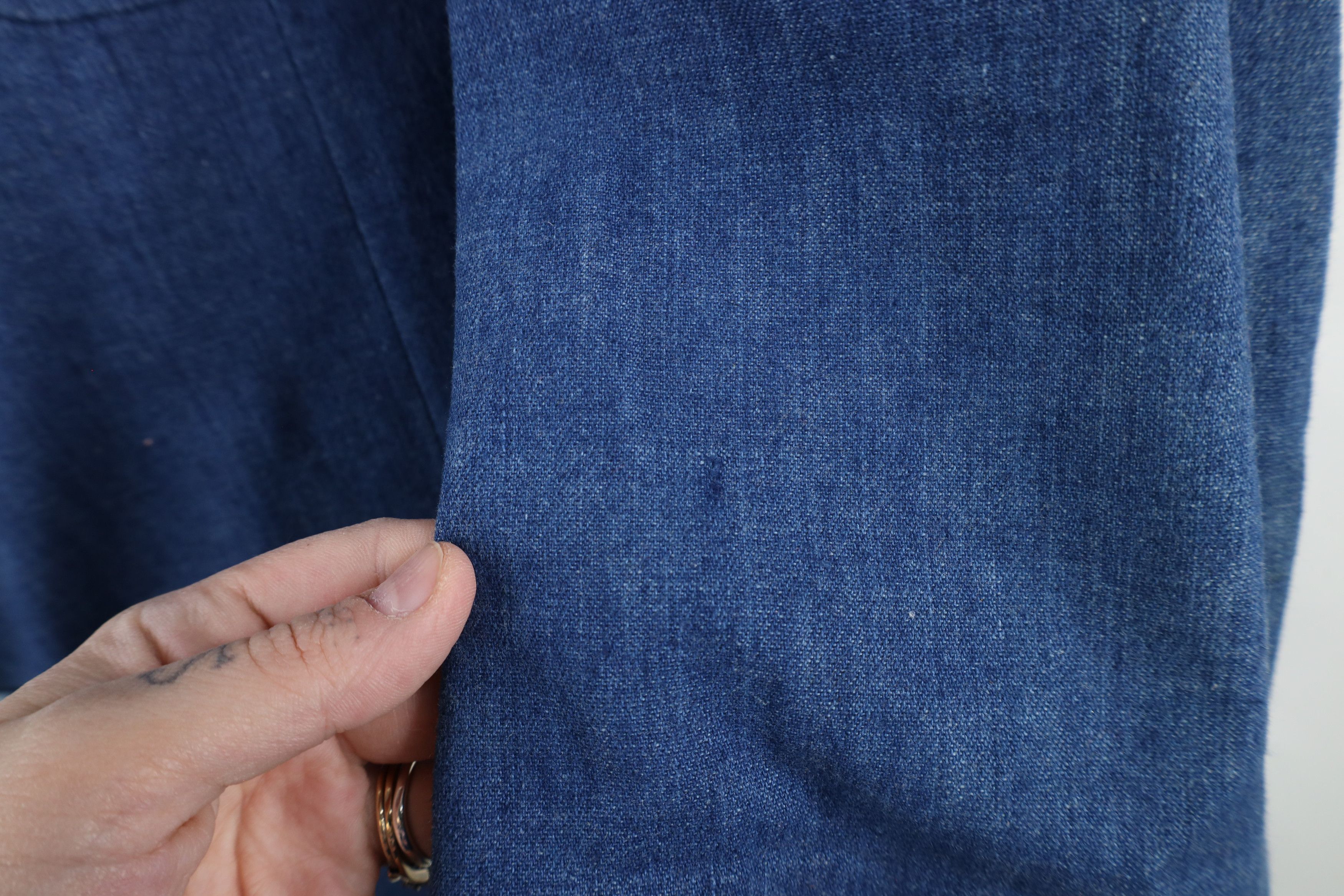 Vintage Vintage 70s Streetwear Denim Jean Blazer Suit Jacket USA Size US XL / EU 56 / 4 - 5 Thumbnail