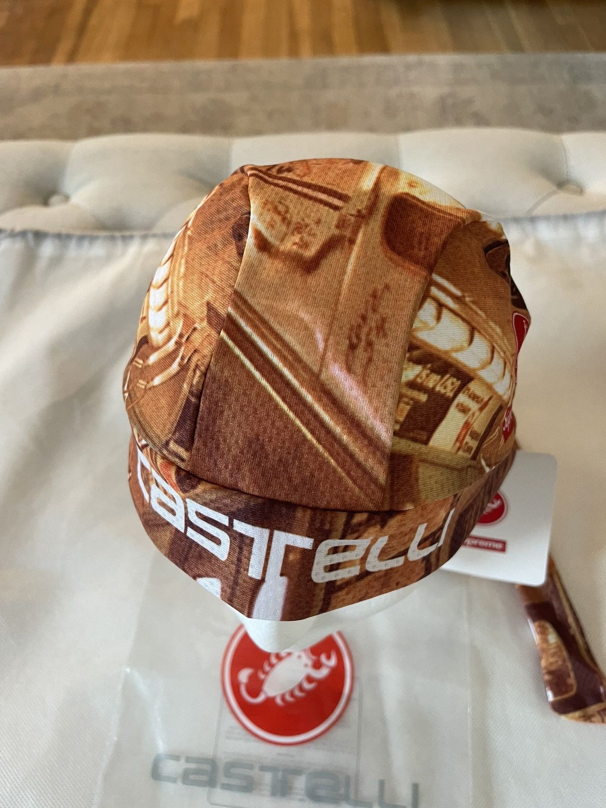 Supreme SUPREME X CASTELLI SUBWAY CYCLE SKULL CAP Size ONE SIZE - 2 Thumbnail