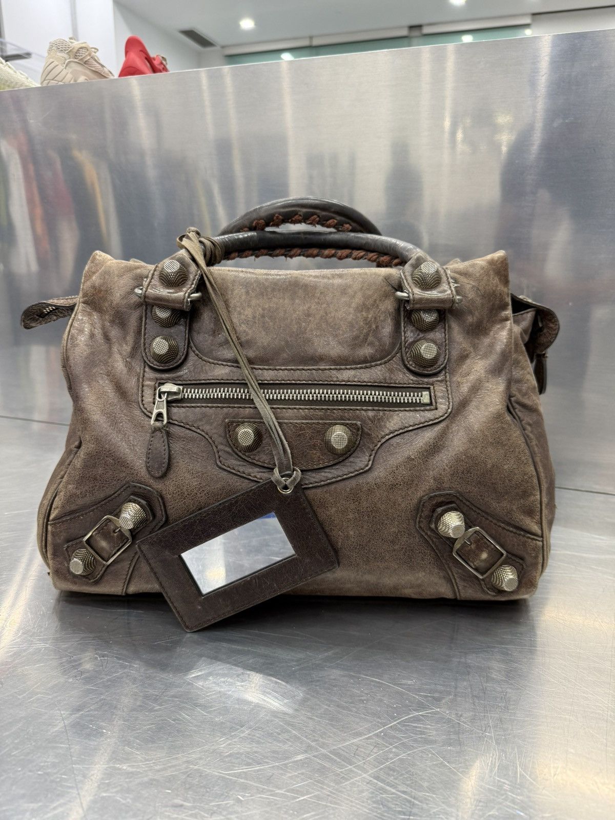Balenciaga Balenciaga Agneau Leather Le City Medium Bag Grailed