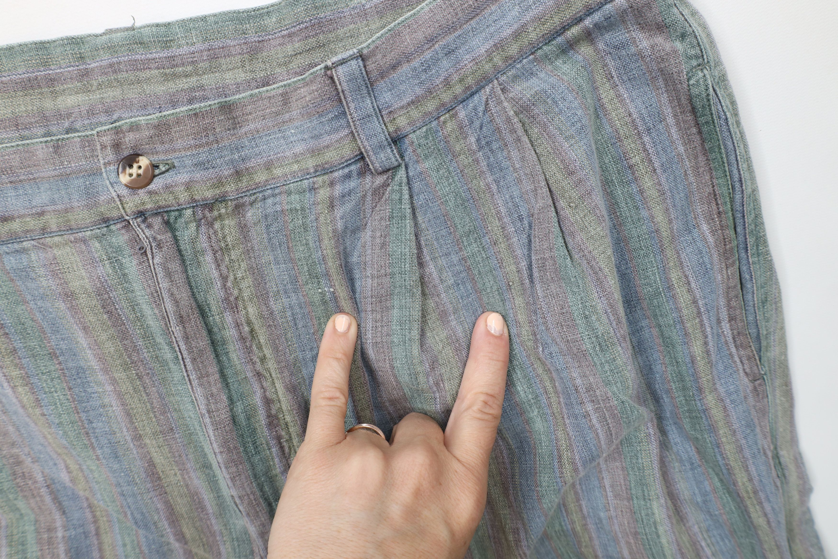 Woolrich Woolen Mills Vintage 90s Woolrich Rainbow Above Knee Chino Shorts Cotton Size US 36 / EU 52 - 7 Thumbnail