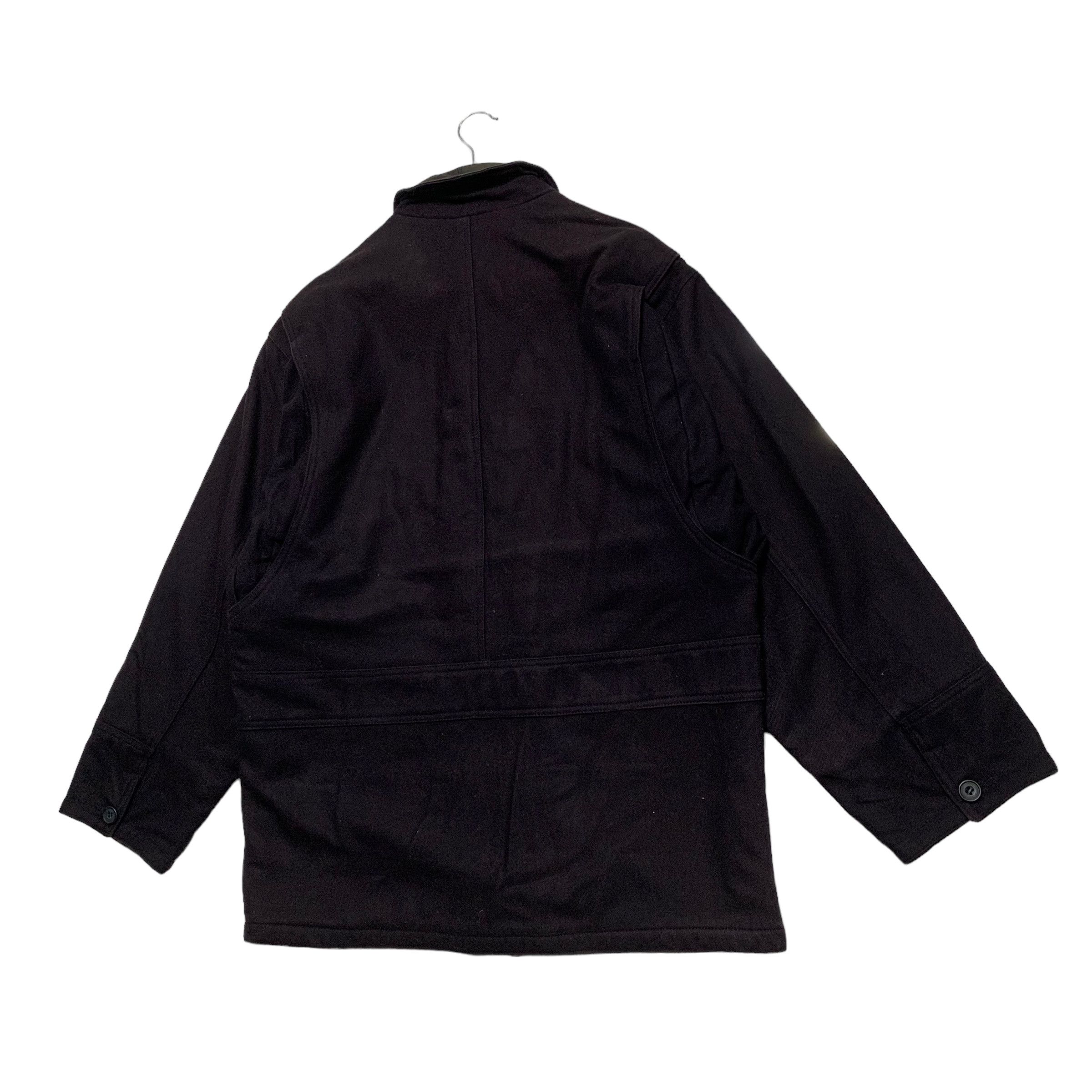 Aquascutum Vintage Aquascutum Wool Leather Coat Size US XS / EU 42 / 0 - 4 Thumbnail