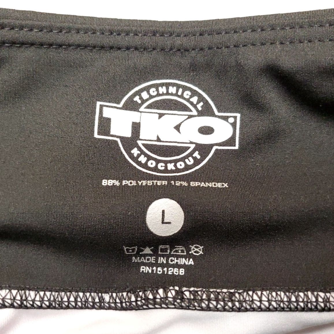 Vintage TKO Shorts Women L Black Performance Lightweight Bermuda Athleisure Pac​kets, Running & Jogging, Hiking, Outdoor, Casual Size 36" / US 14 / IT 50 - 3 Thumbnail