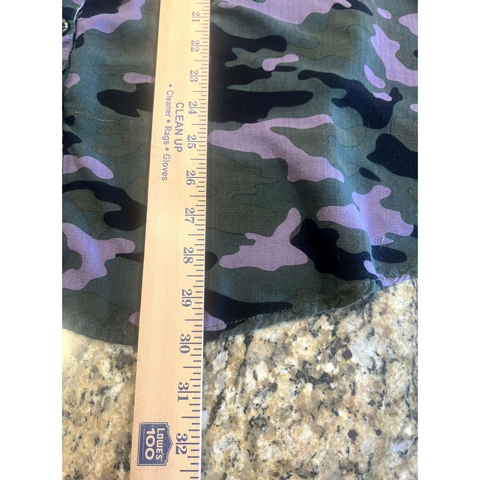 Torrid Torrid 4X Blouse Drop Shoulder Button-Front Top Camo Print Multicolor 4XL Women着 Size XXL / US 16-18 / IT 52-54 - 7 Thumbnail