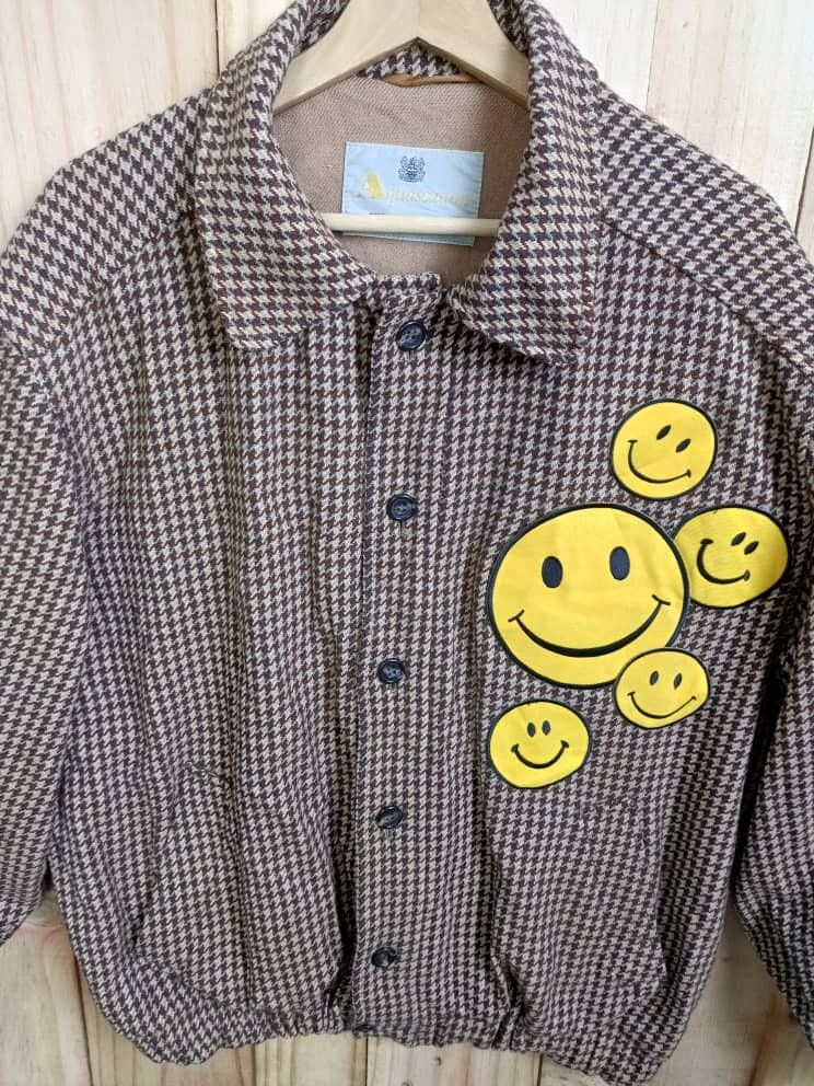 Aquascutum × Designer × Vintage Aquascutum Smile Wool Jacket Size US XL / EU 56 / 4 - 2 Thumbnail