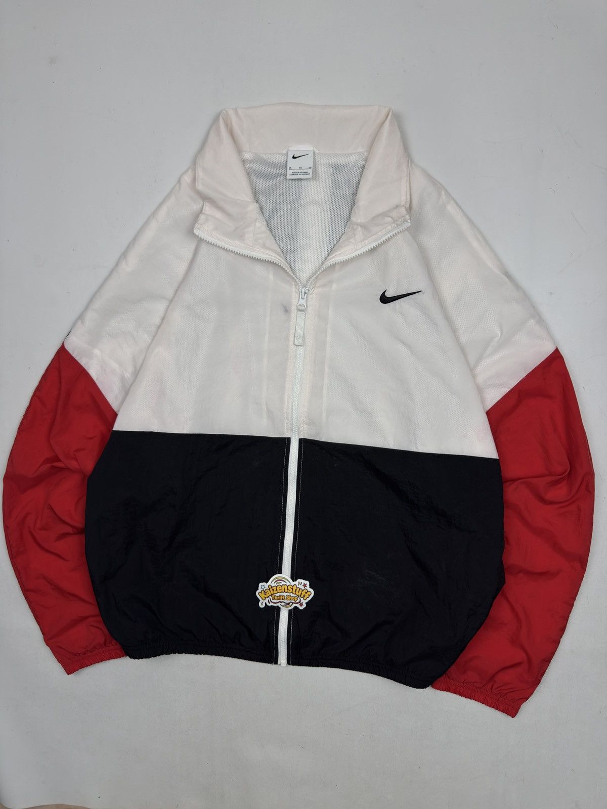 Nike Vintage 90s Nike Big Script Windbreaker Size US XXL / EU 58 / 5 - 7 Thumbnail