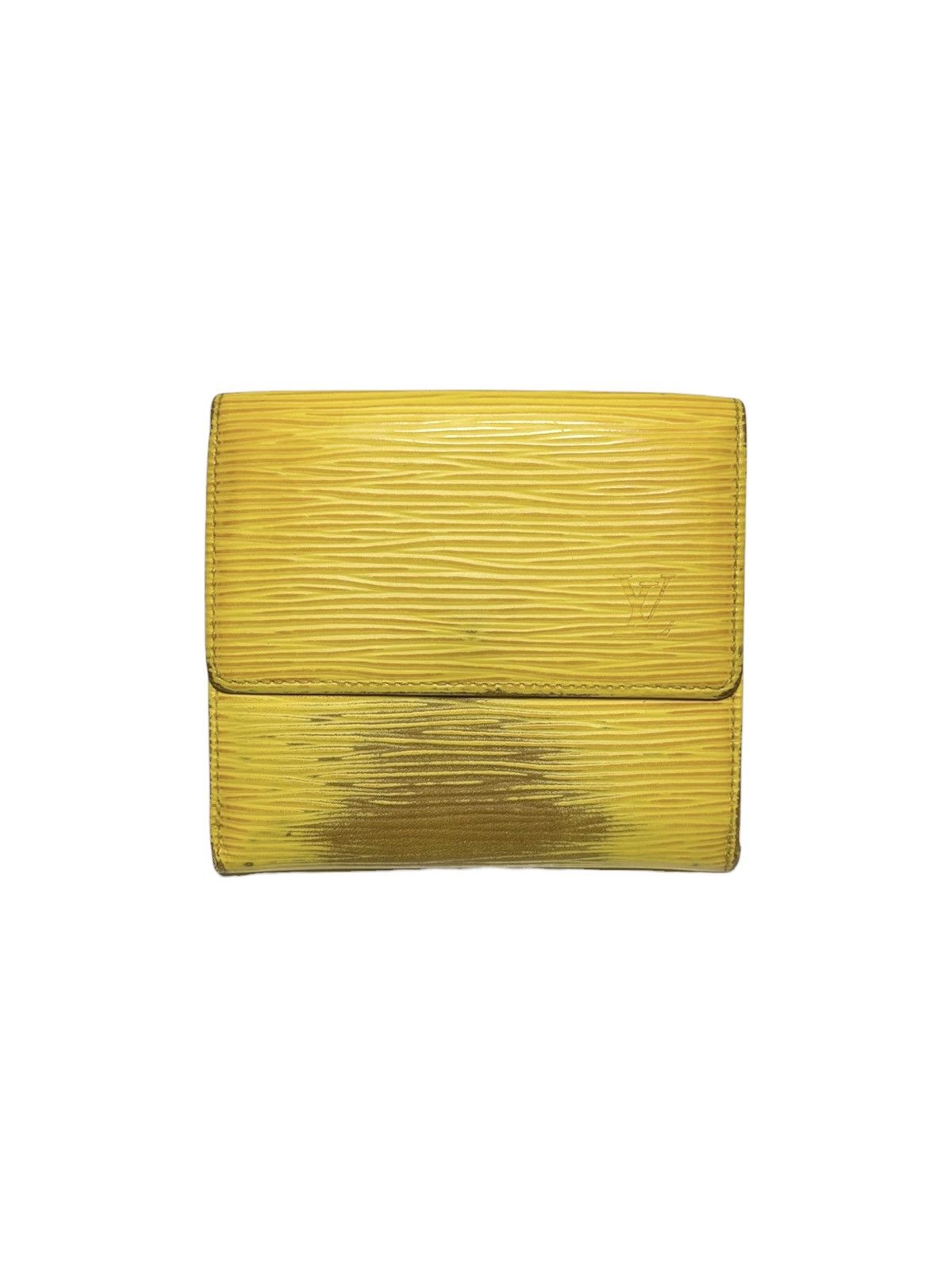 Louis Vuitton LV Elise Trifold Wallet in Tassil Yellow Epi Leather Size ONE SIZE - 1 Thumbnail