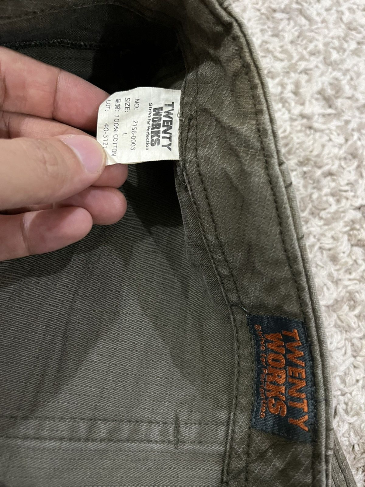 Orslow VINTAGE 🔥 Twenty Works HBT Orslow Style Fatigue Pants Size US 33 - 7 Thumbnail