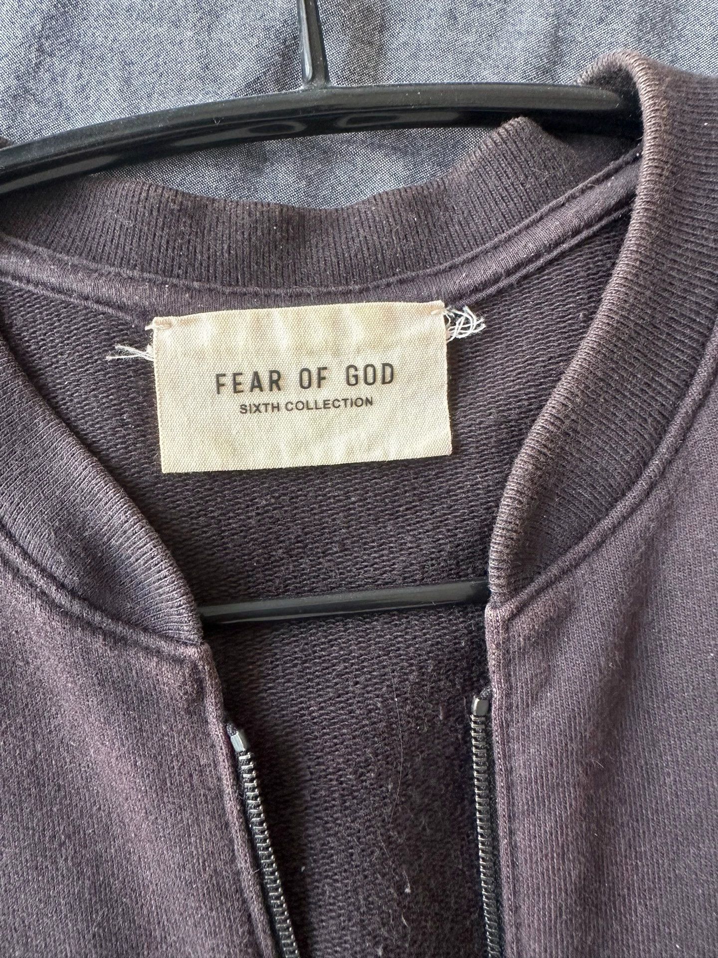 Fear of God Fear of God Season 6, half-zip short-sleeved tee Size US XS / EU 42 / 0 - 4 Thumbnail