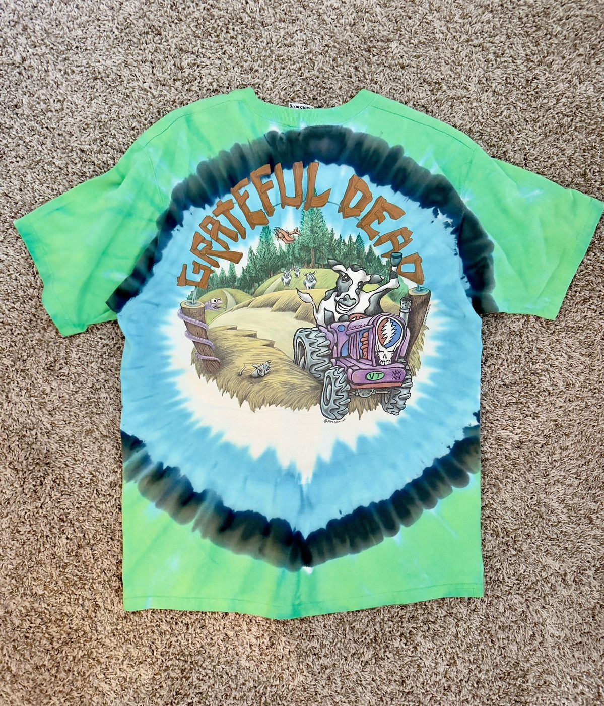 Liquid Blue Liquid Blue - Grateful Dead Tie Die T Shirt (1995) Size US L / EU 52-54 / 3 - 2 Thumbnail