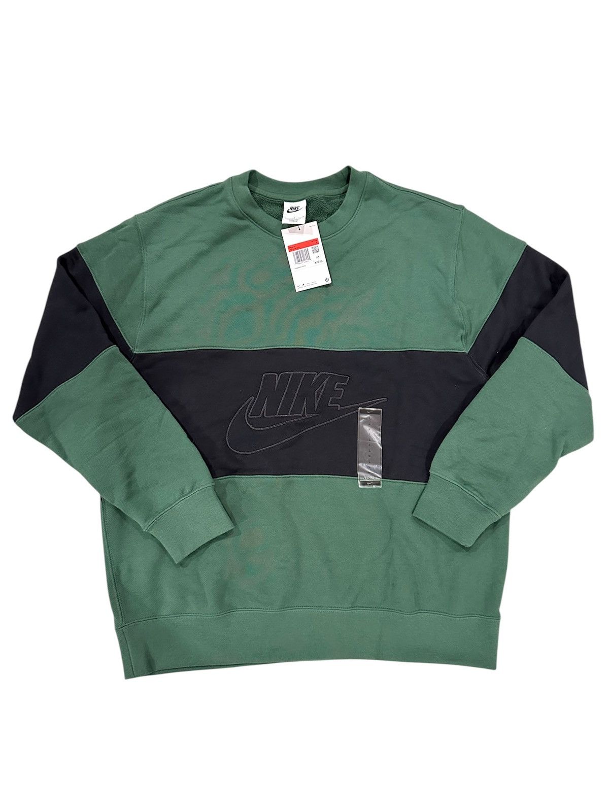 Nike Nike Club French Terry Crew Sweatshirt FB7848-323 Mens L Size US L / EU 52-54 / 3 - 1 Thumbnail