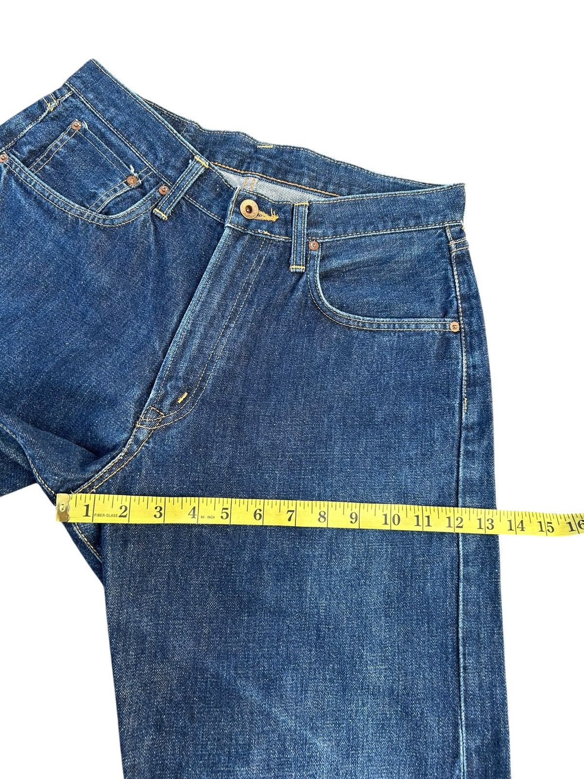 Kapital Vintage Edwin 505 Selvedge Short Denim Jeans baggy Size US 30 / EU 46 - 16 Thumbnail