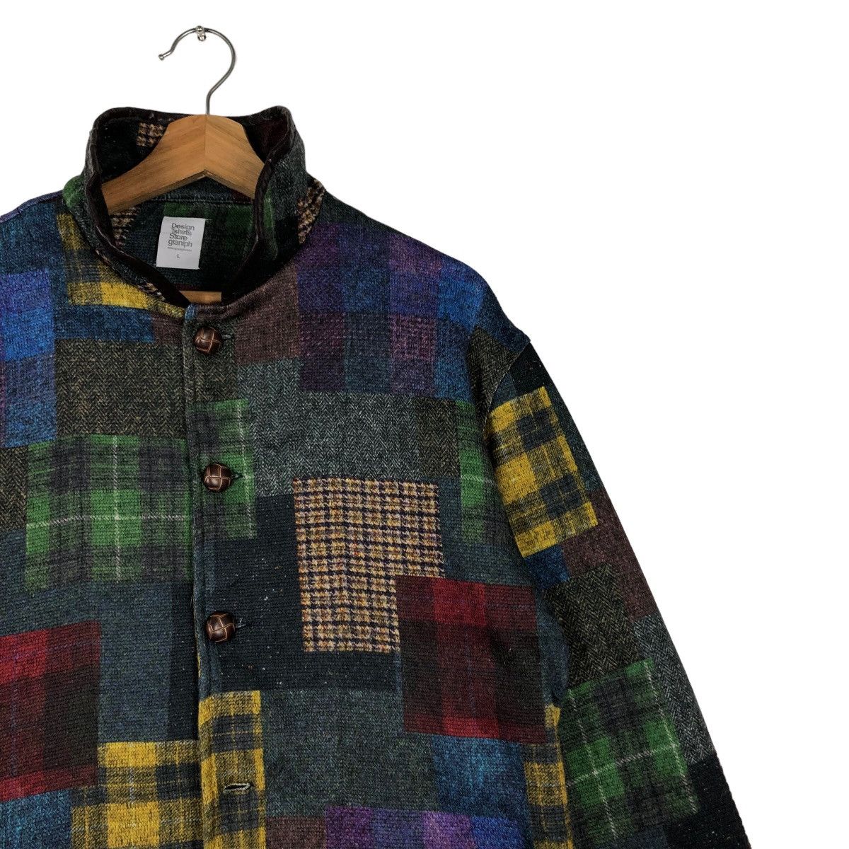 Japanese Brand 🔥Rare Patch Work Design Rare Colour Issey Miyake Design Size US L / EU 52-54 / 3 - 5 Thumbnail