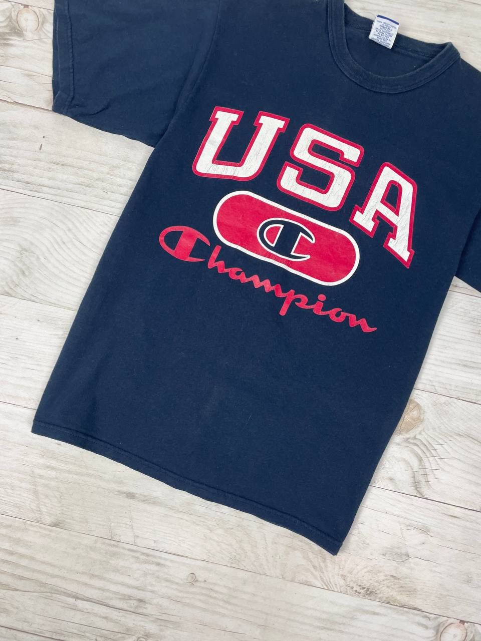 Champion Vintage Champion USA T-Shirt 90s Size US M / EU 48-50 / 2 - 3 Thumbnail