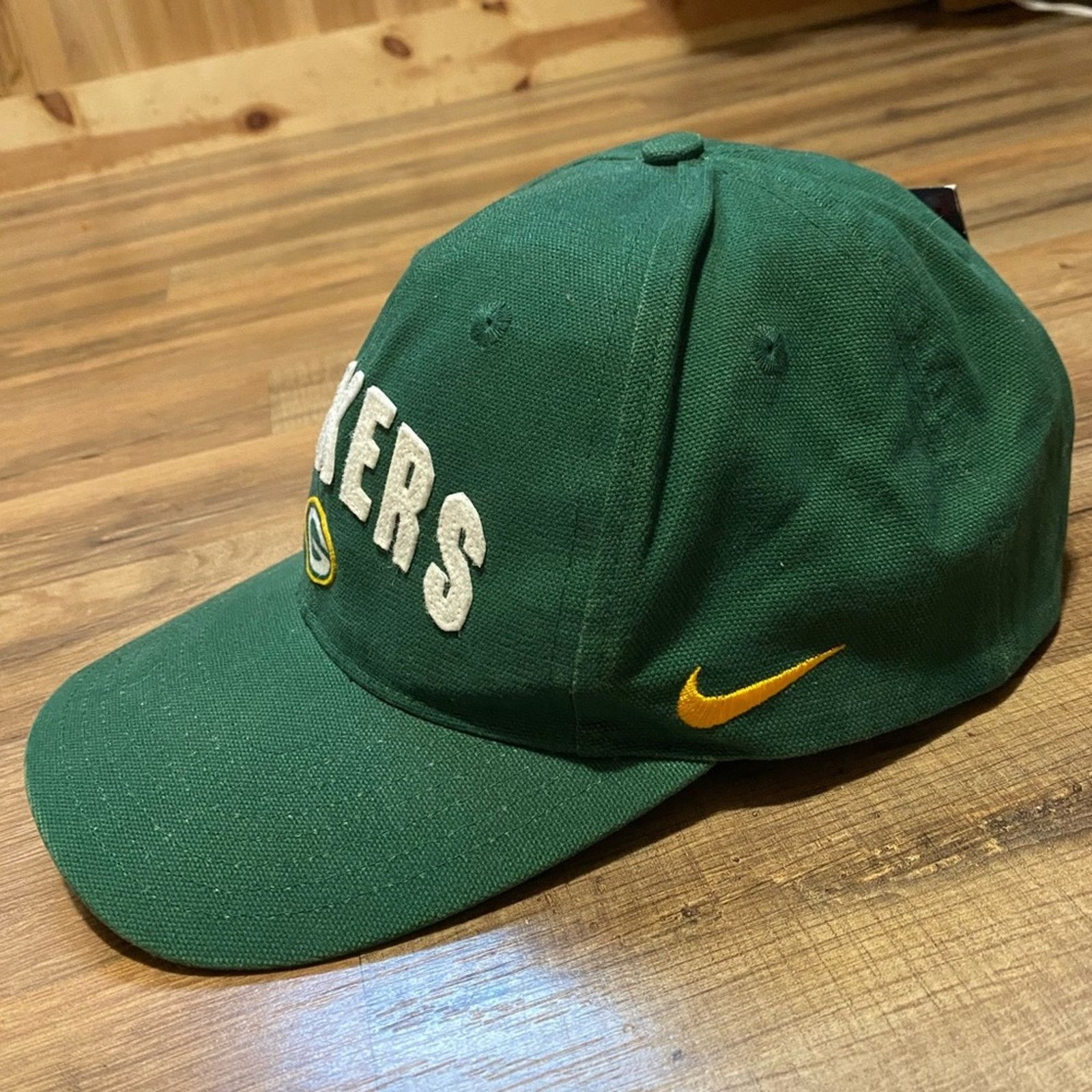 Nike 90s Nike Green Bay Packers NFL Hat Size ONE SIZE - 1 Thumbnail