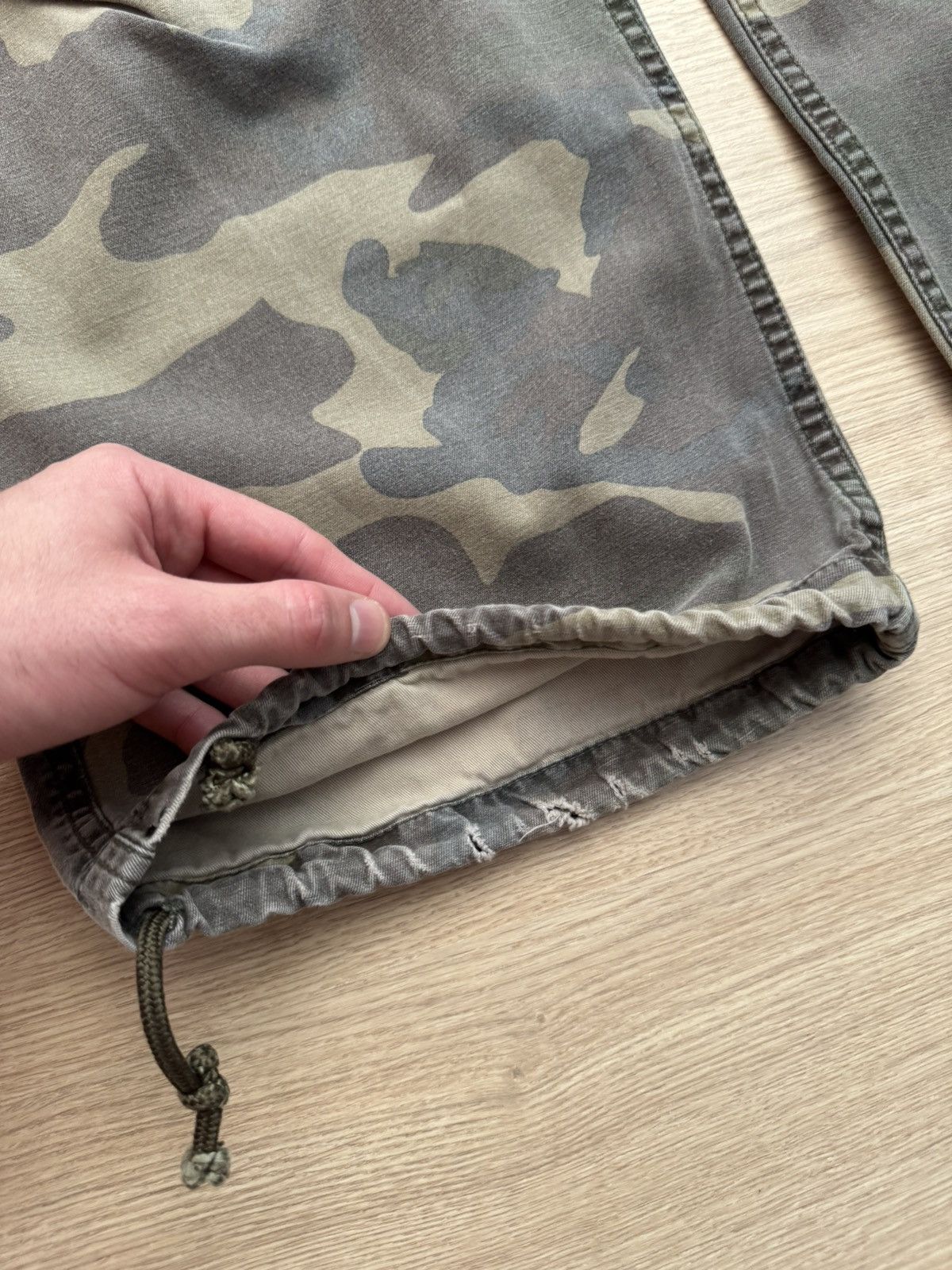 H&M Vintage 00s H&M y2k Japanese Baggy Camo Military Cargo Pants Size US 32 / EU 48 - 5 Thumbnail